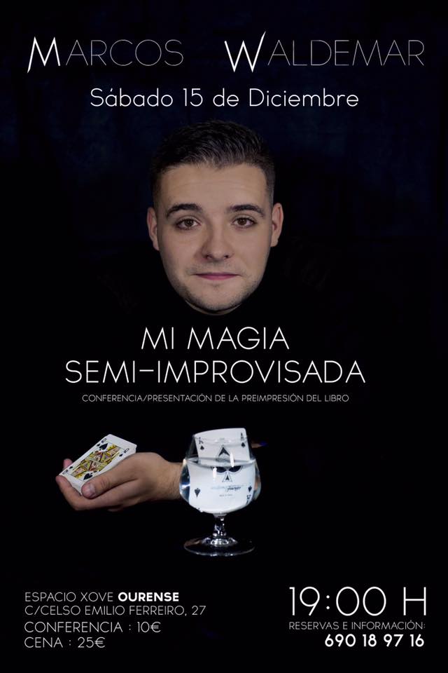 imagen cartel conferencia marcos waldemar ourense